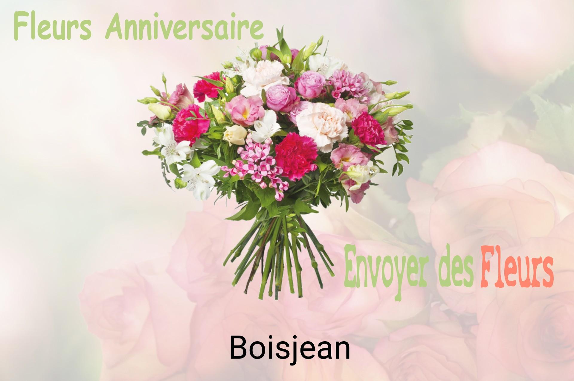 Bouquet de fleurs d’anniversaire livré à Boisjean